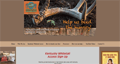 Desktop Screenshot of kyhuntersforthehungry.info